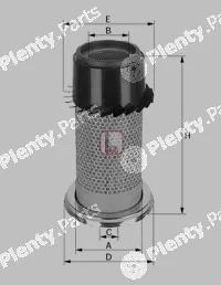 Sofima S7A47A — Air Filter