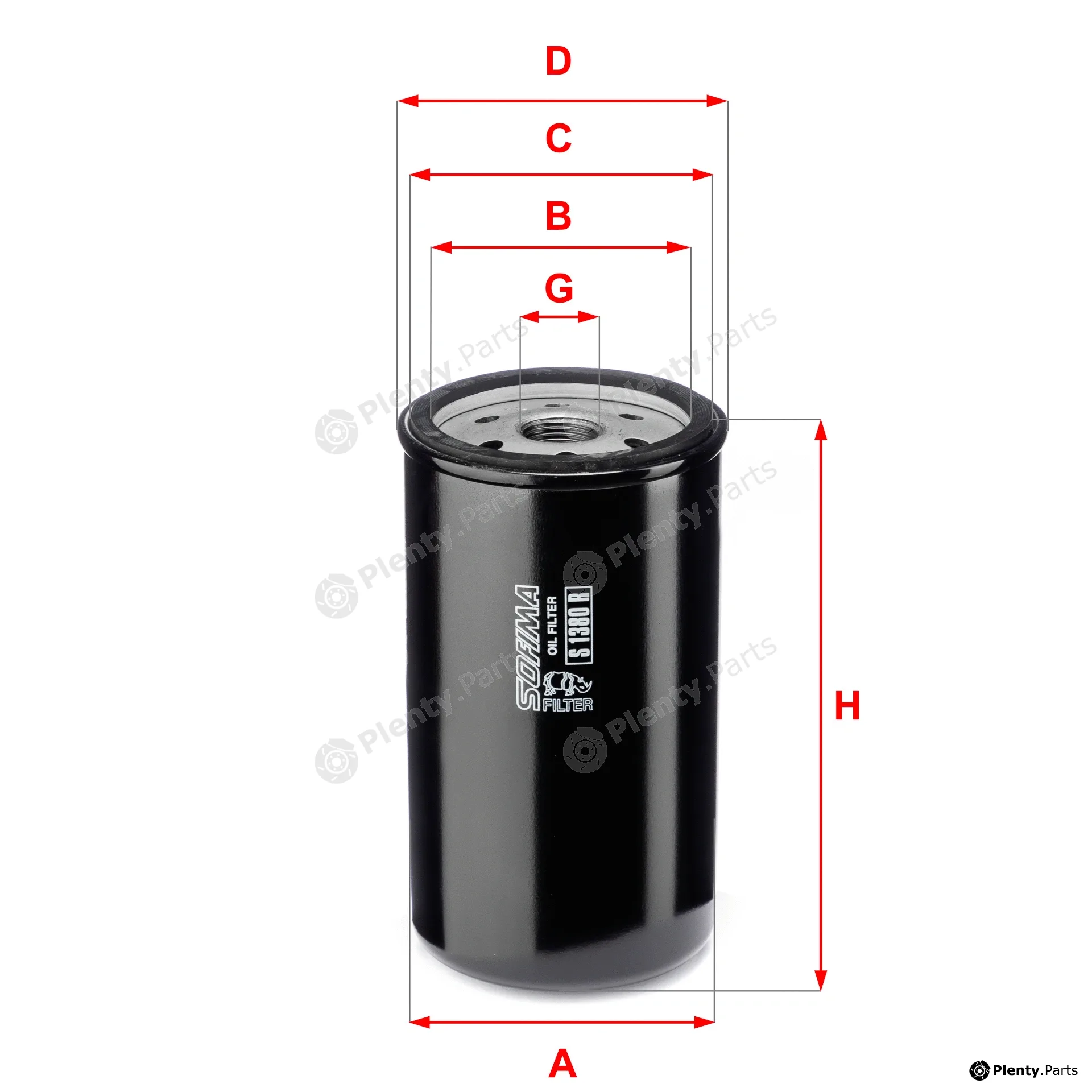 Sofima S1380R — Oil Filter