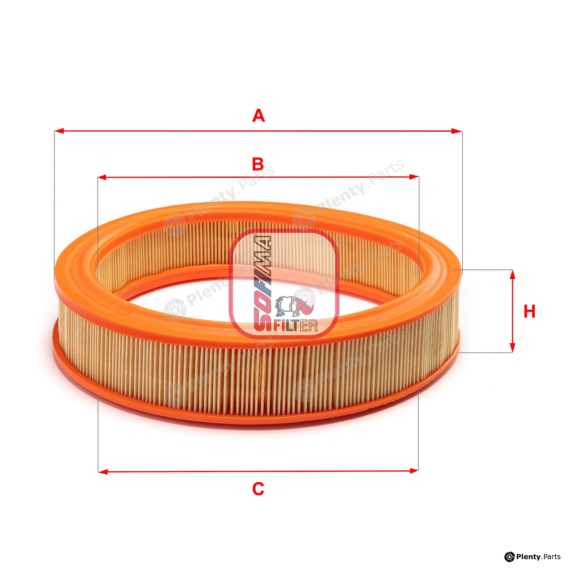Sofima S9360A — Air Filter