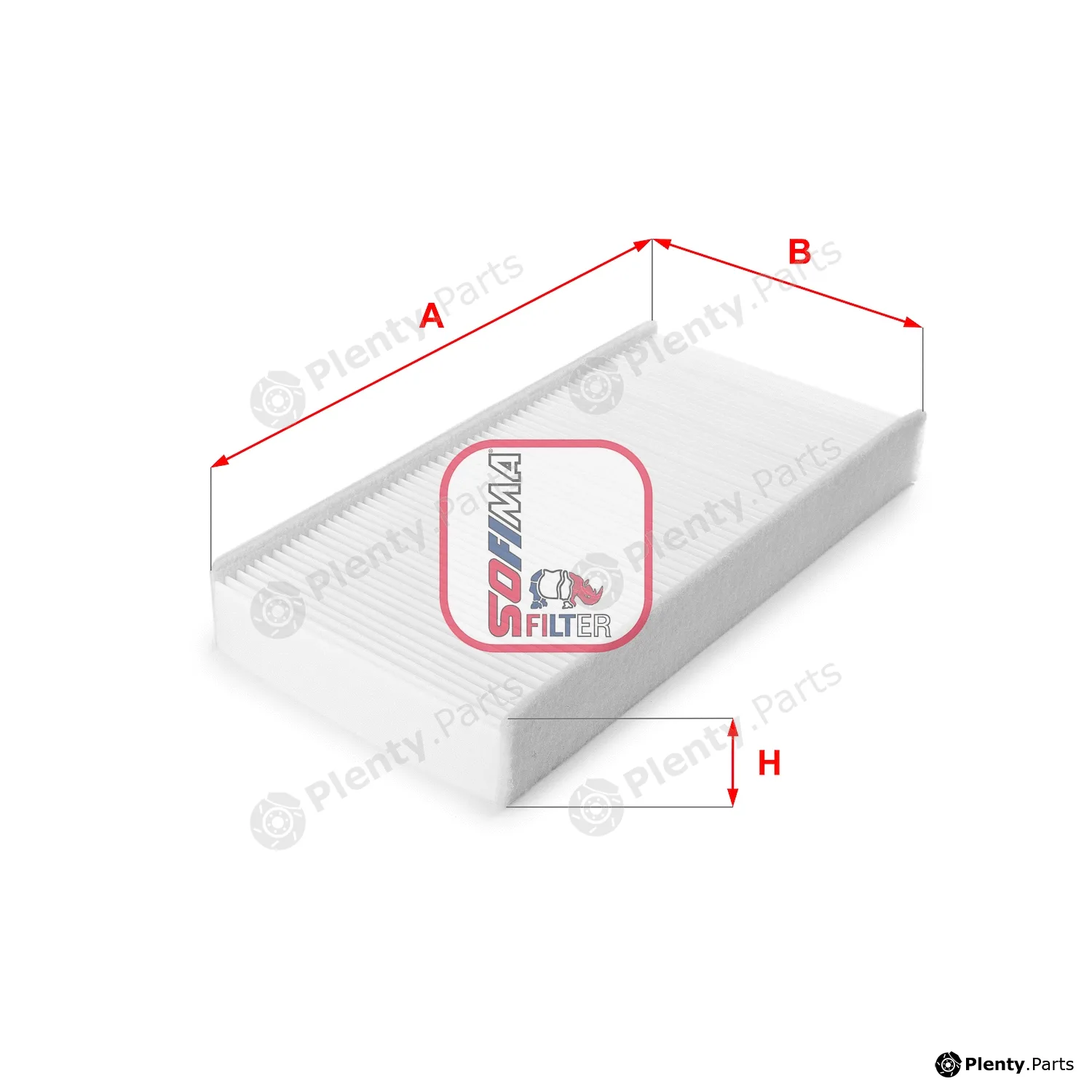 Sofima S3227C — Filter, cabin air