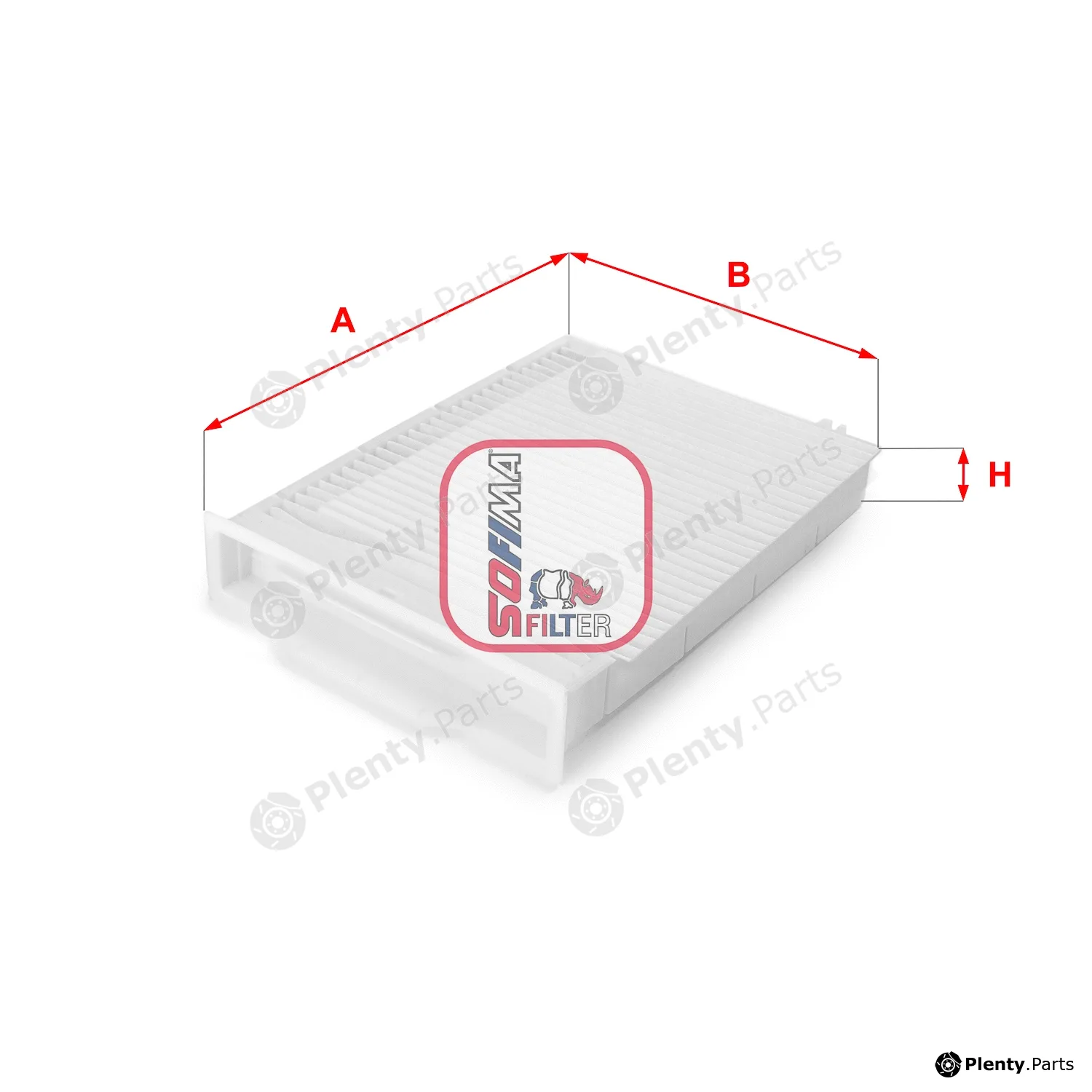 Sofima S3107C — Filter, cabin air