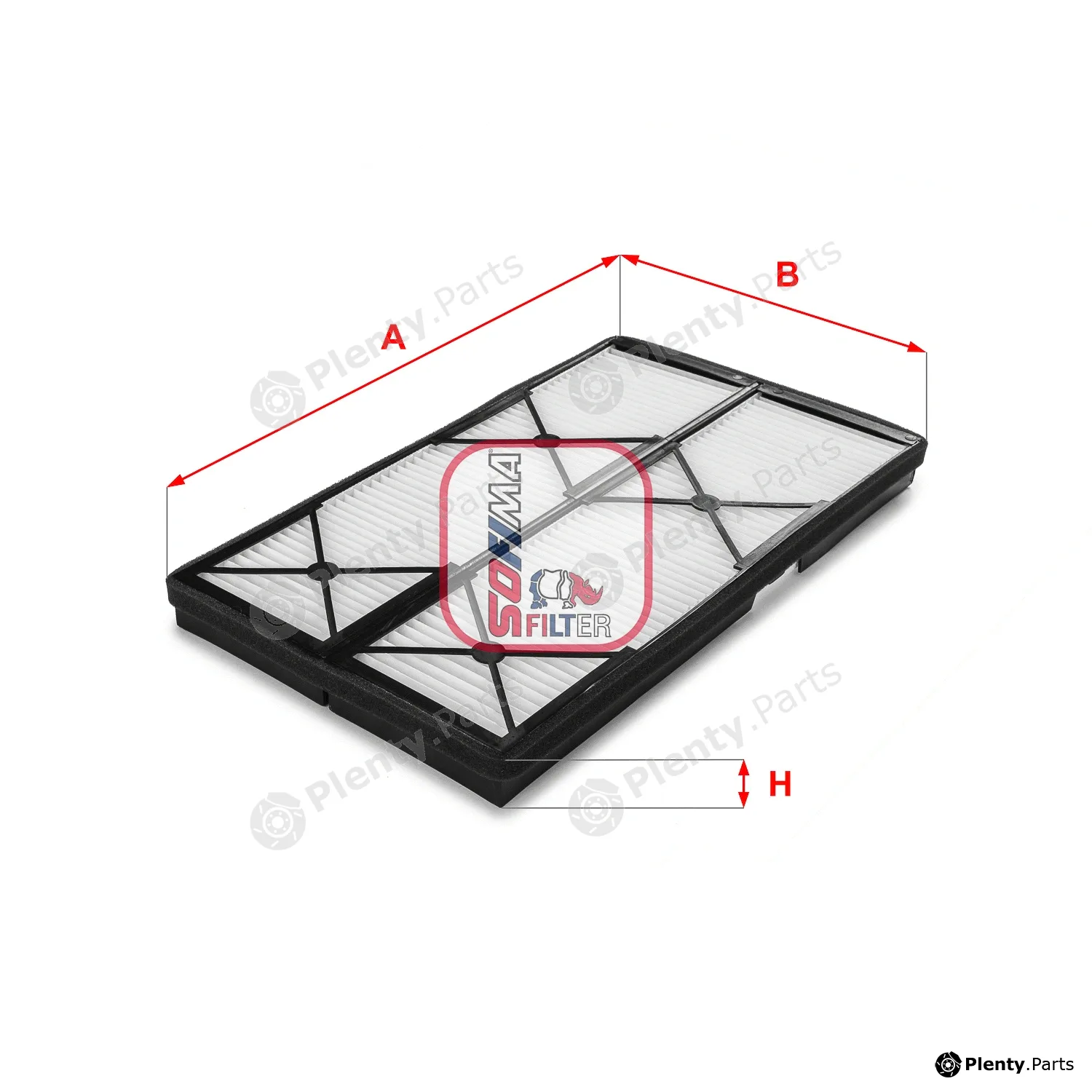 Sofima S3114C — Filter, cabin air