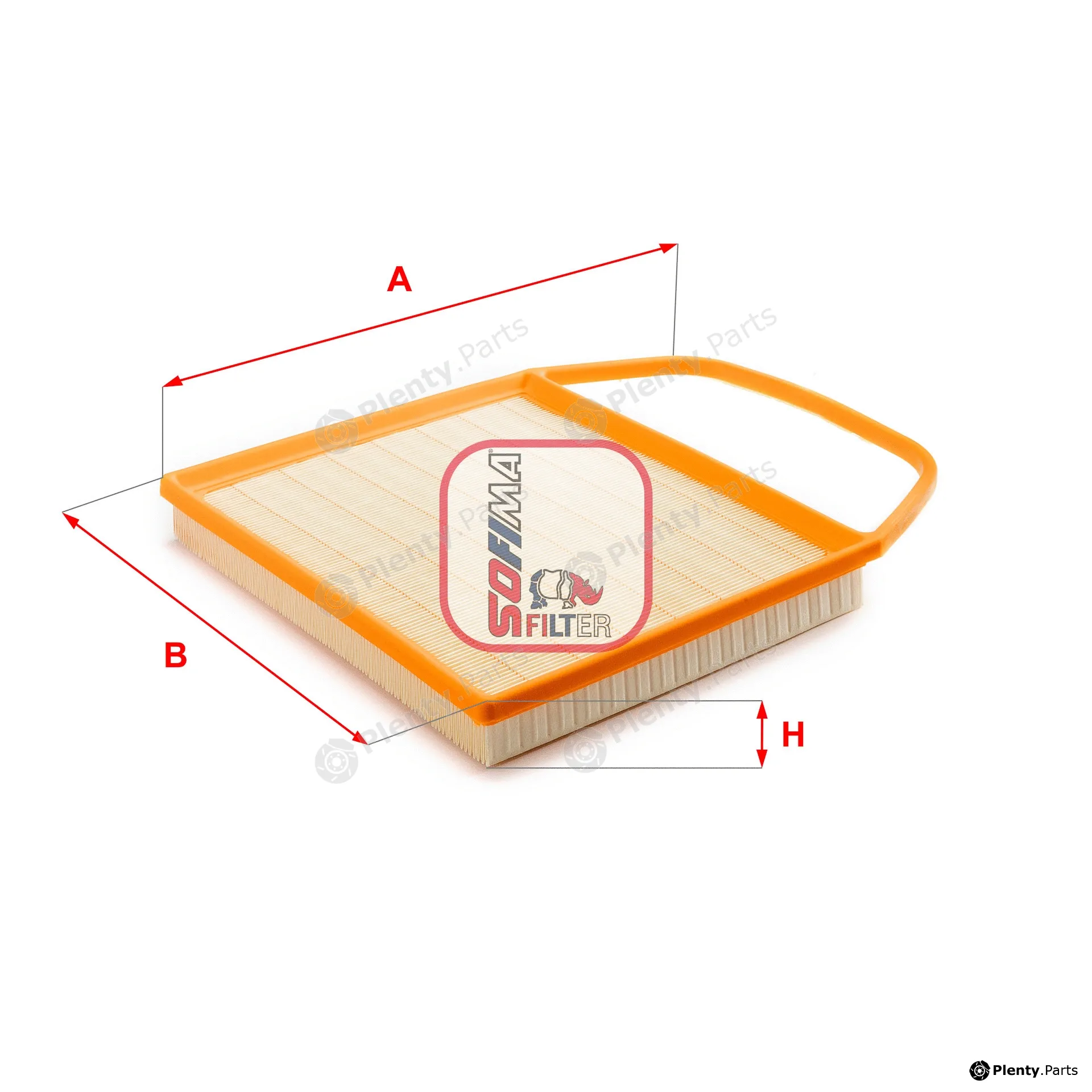 Sofima S3A44A — Air Filter