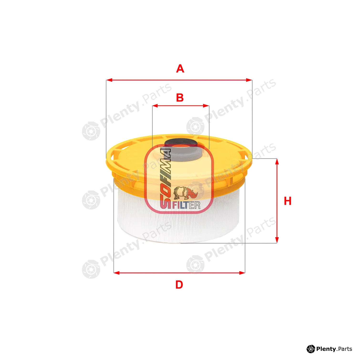 Sofima S6138NE — Fuel Filter