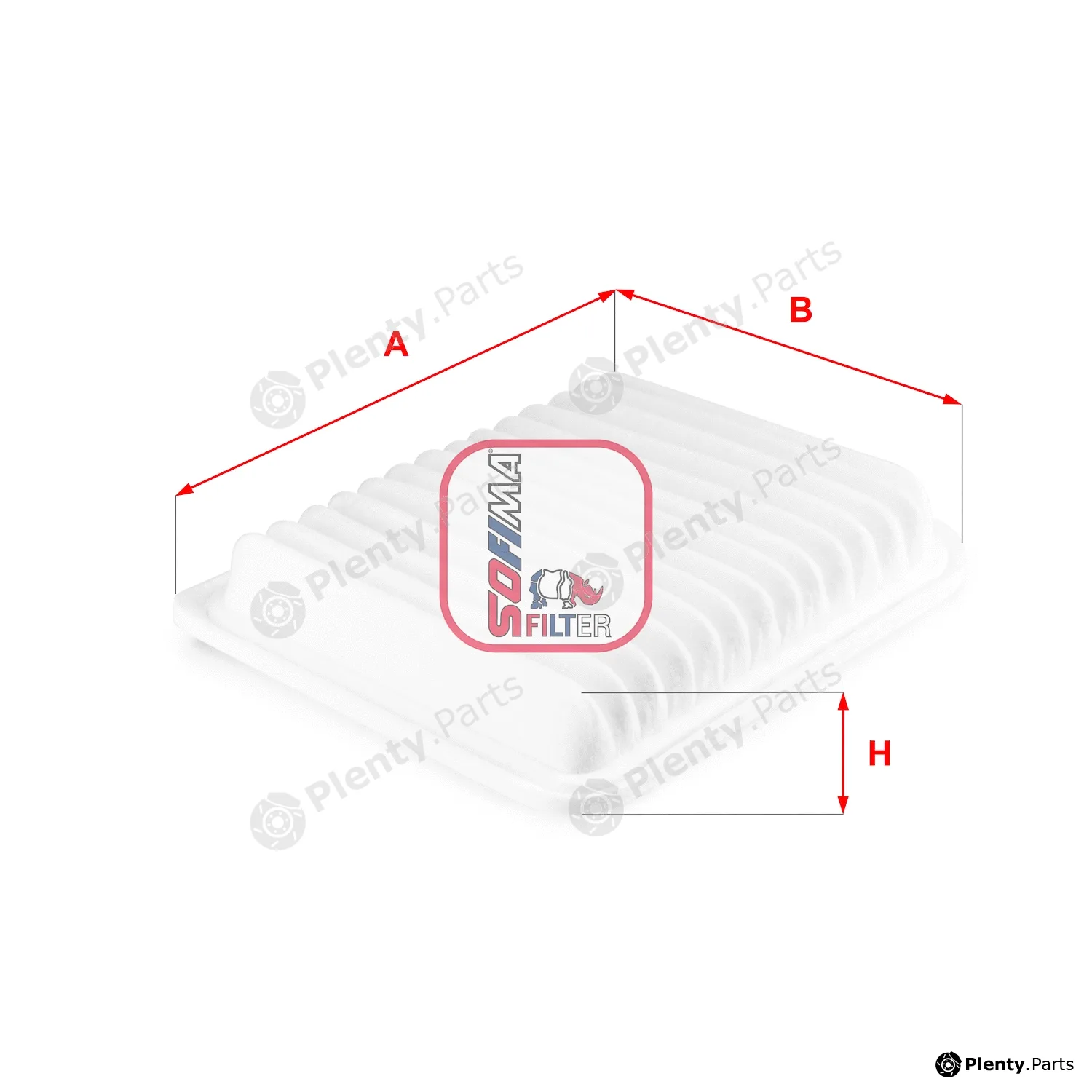 Sofima S3709A — Air Filter