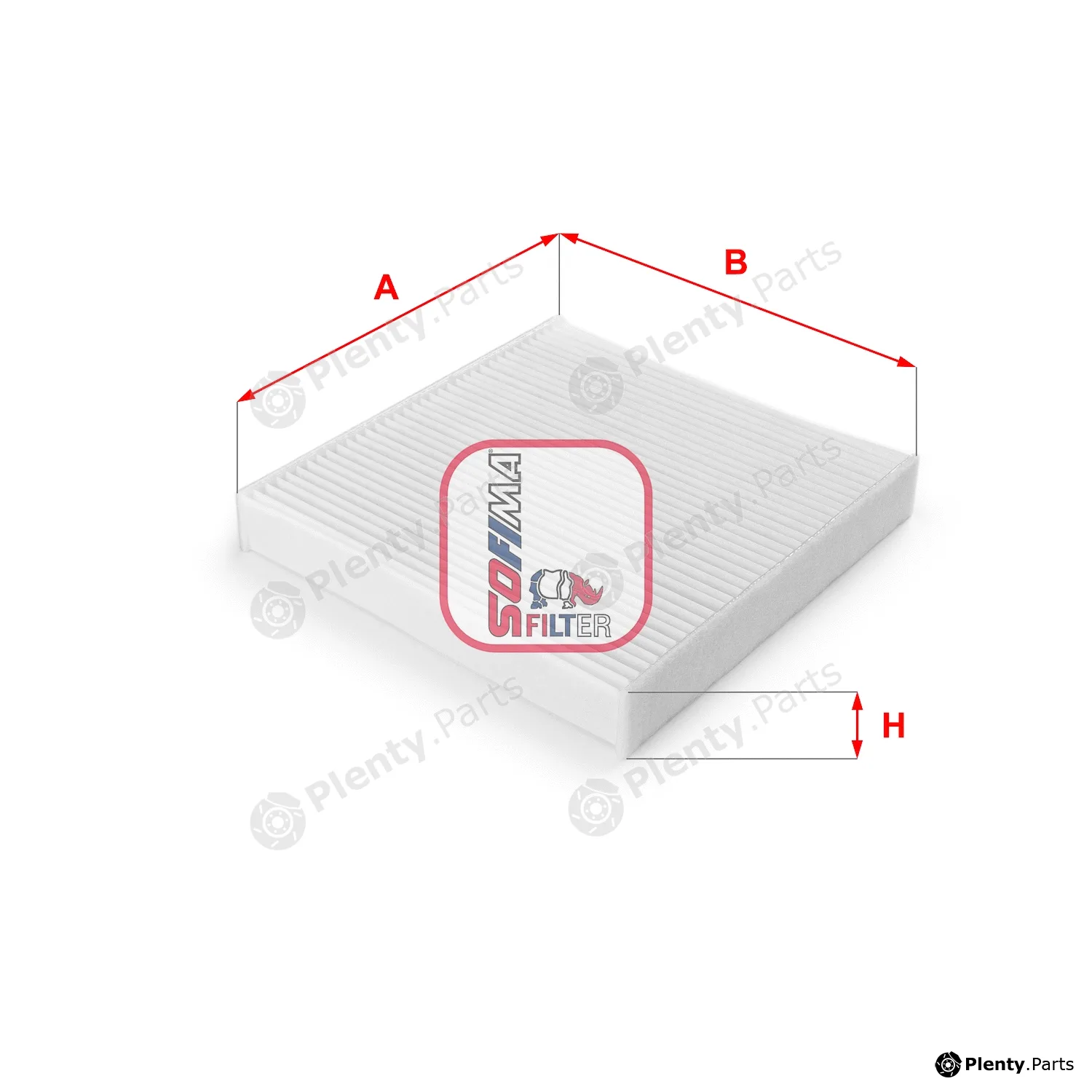 Sofima S3086C — Filter, cabin air