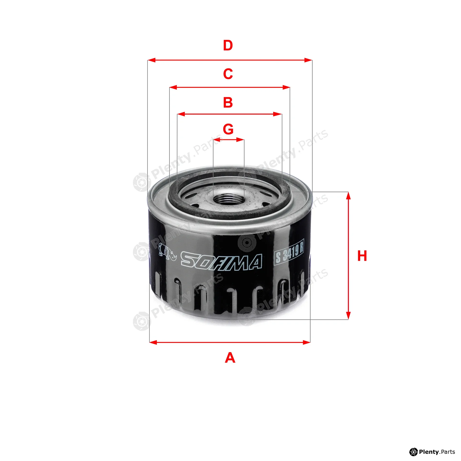 Sofima S3419R — Oil Filter