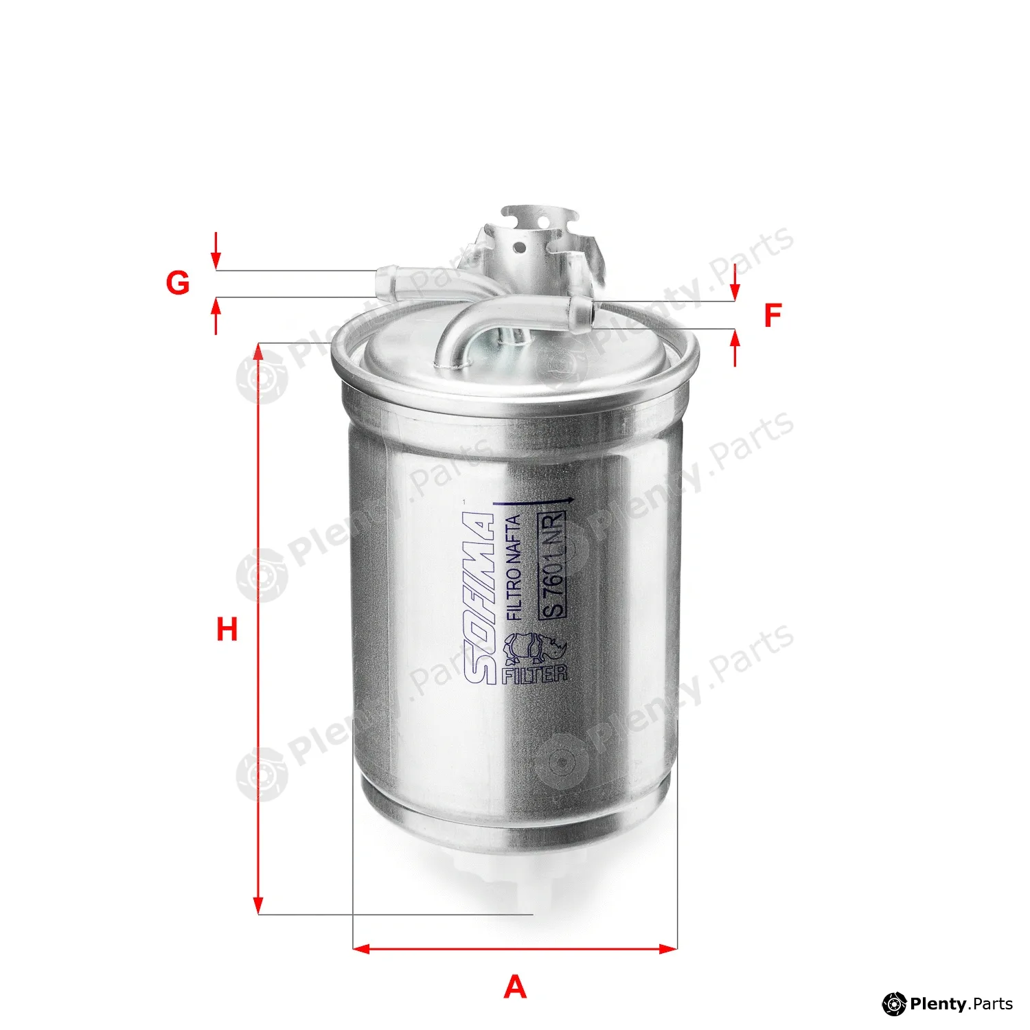 Sofima S7601NR — Fuel Filter