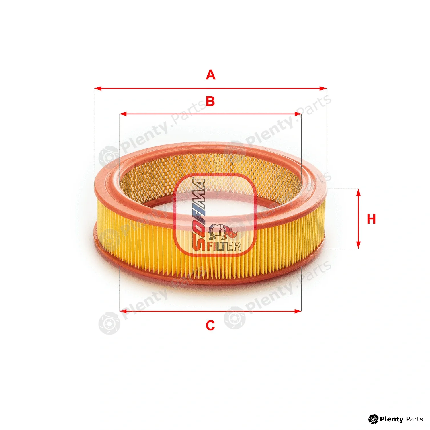 Sofima S0660A — Air Filter