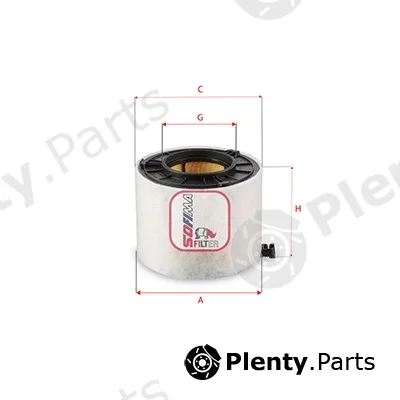 Sofima S7G31A — Air Filter
