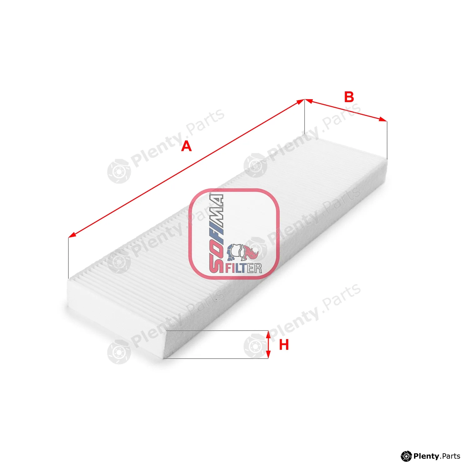 Sofima S3156C — Filter, cabin air