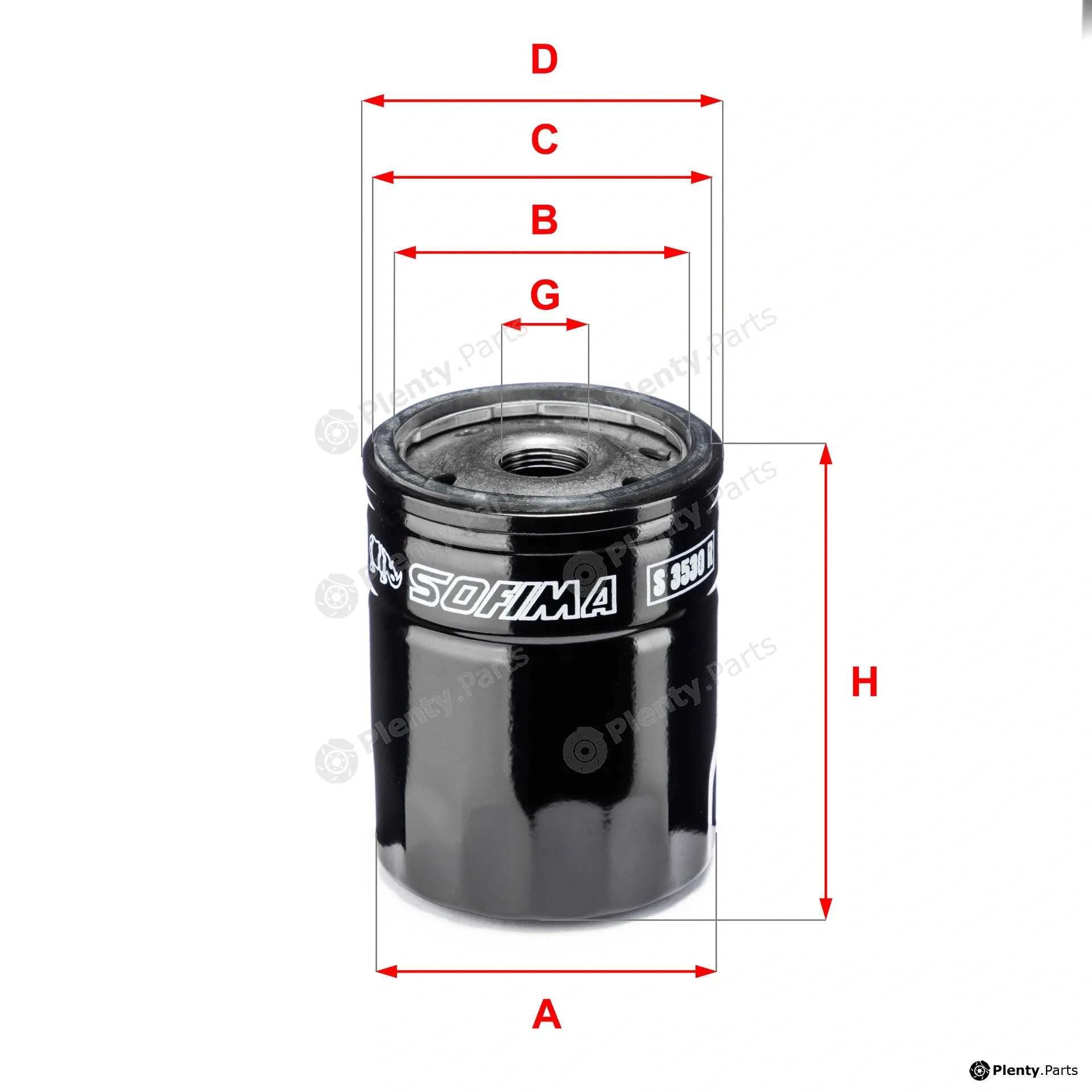 Sofima S3530R — Oil Filter