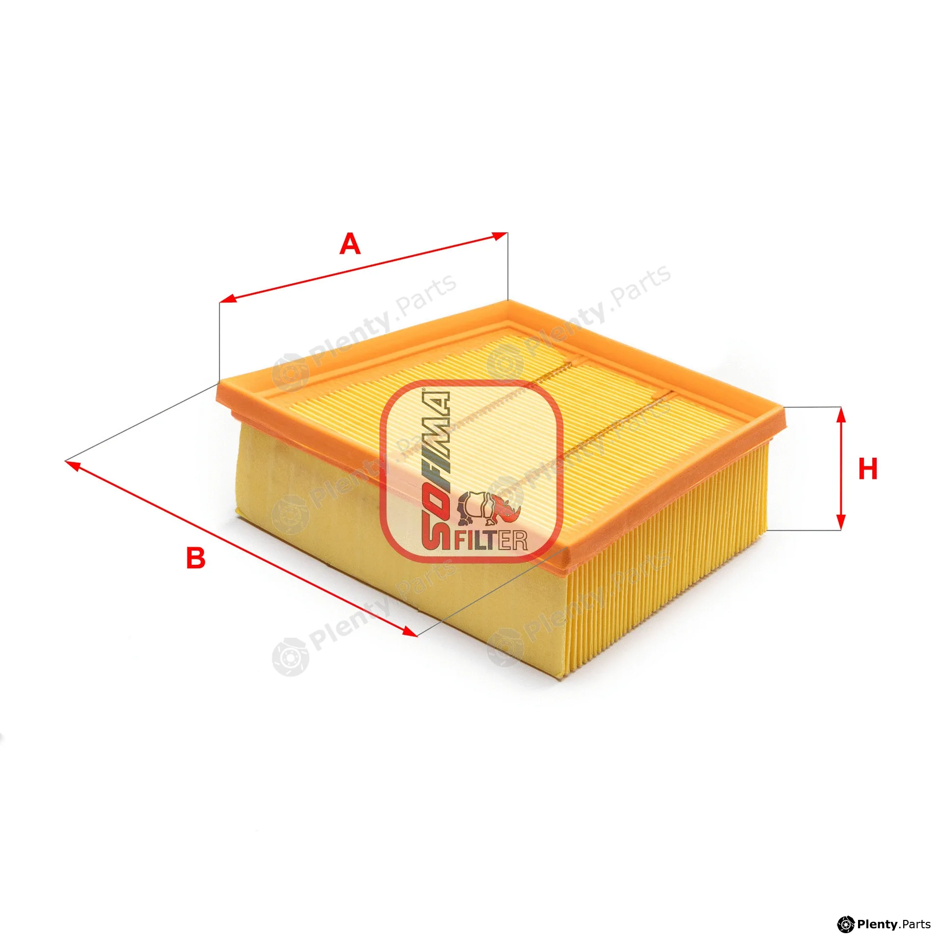 Sofima S3A52A — Air Filter