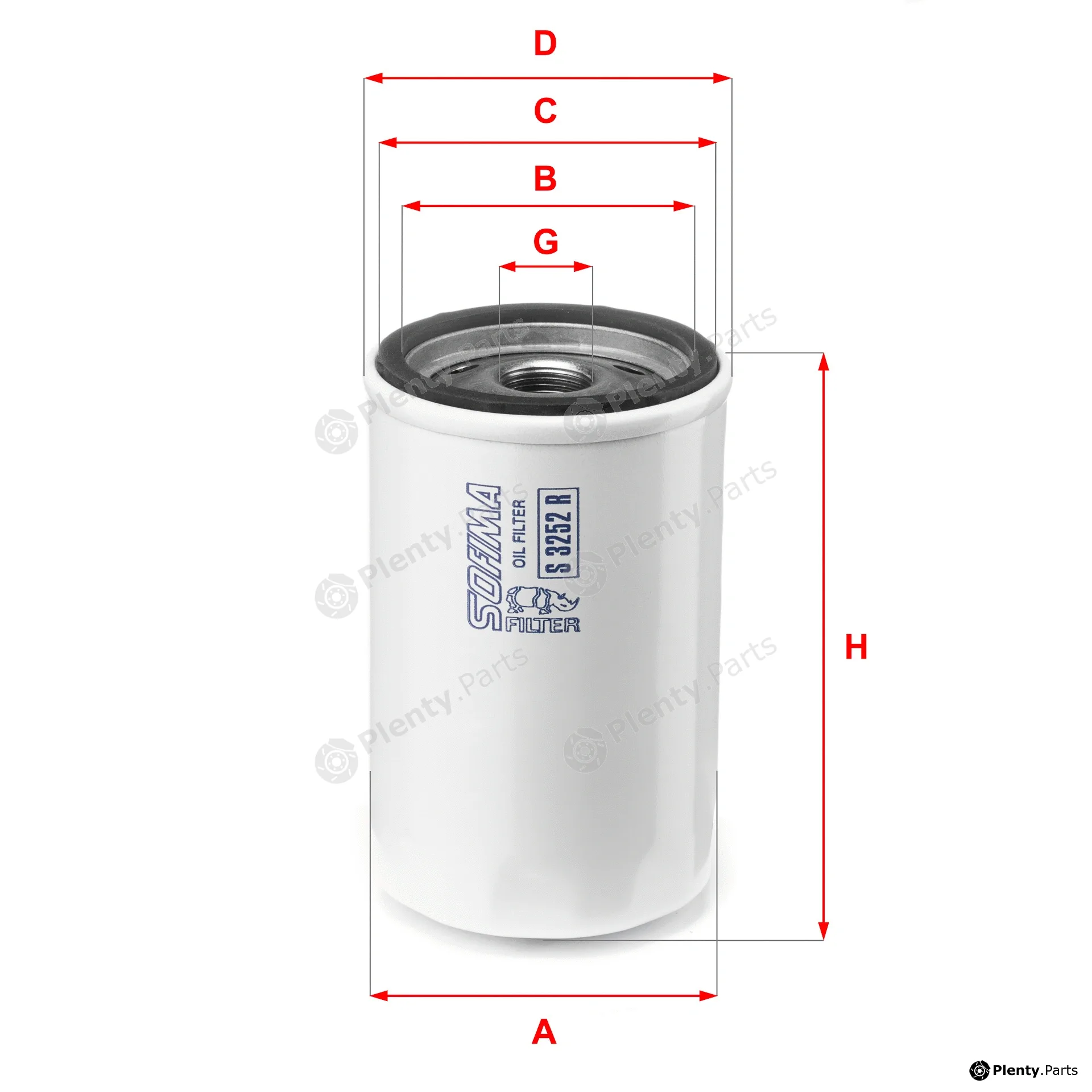 Sofima S3252R — Oil Filter
