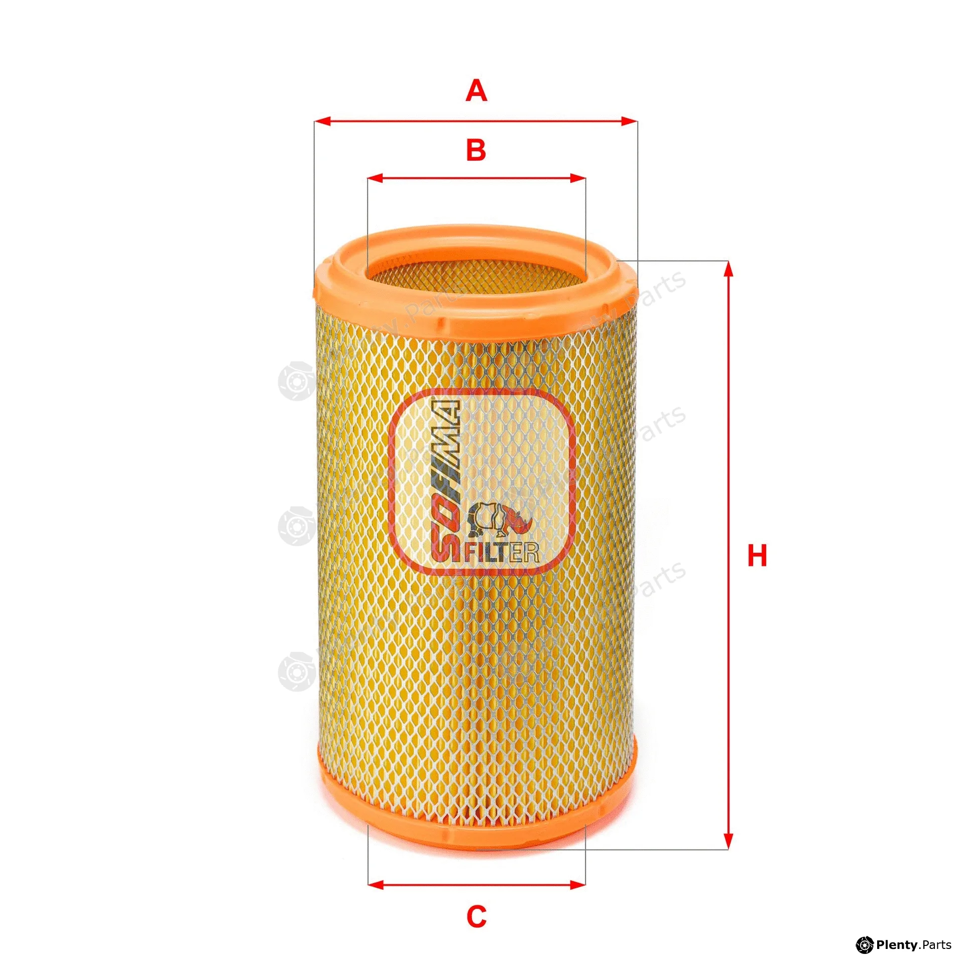 Sofima S3900A — Air Filter