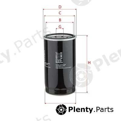 Sofima S3651R — Oil Filter