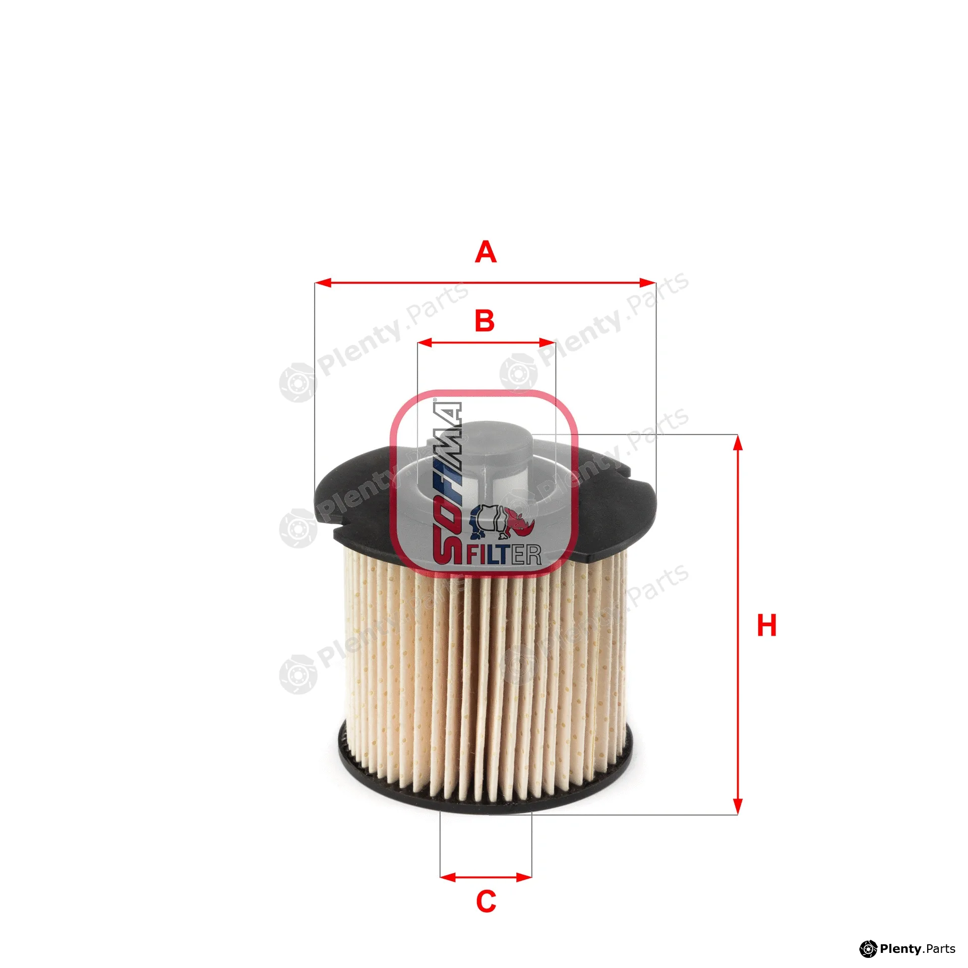 Sofima S6104NE — Fuel Filter