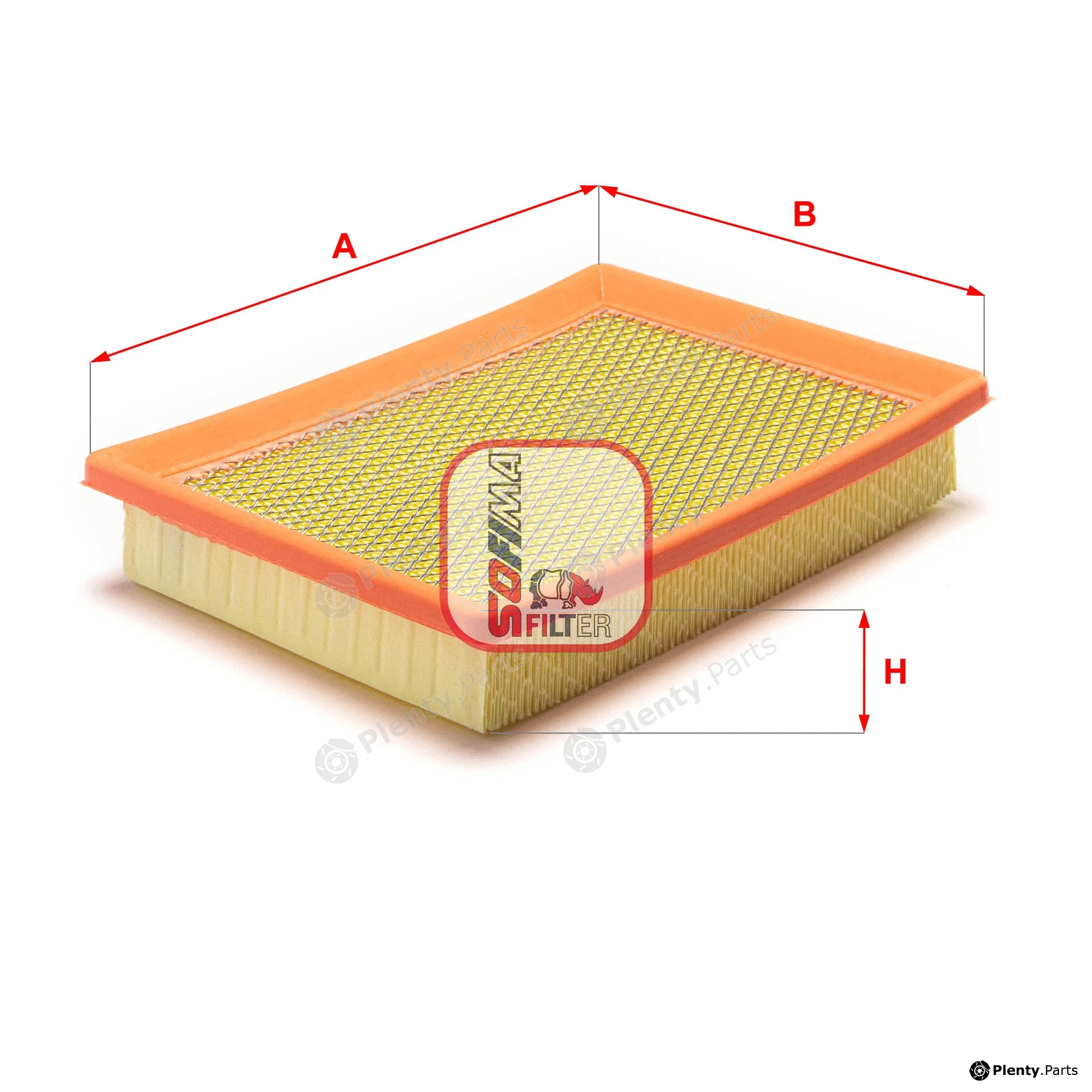 Sofima S8020A — Air Filter