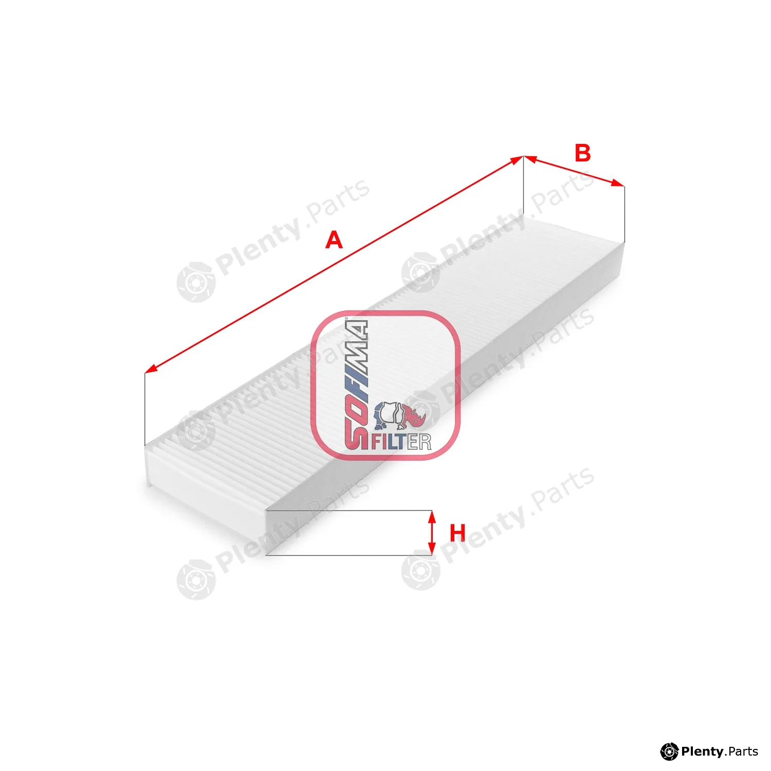 Sofima S3162C — Filter, cabin air