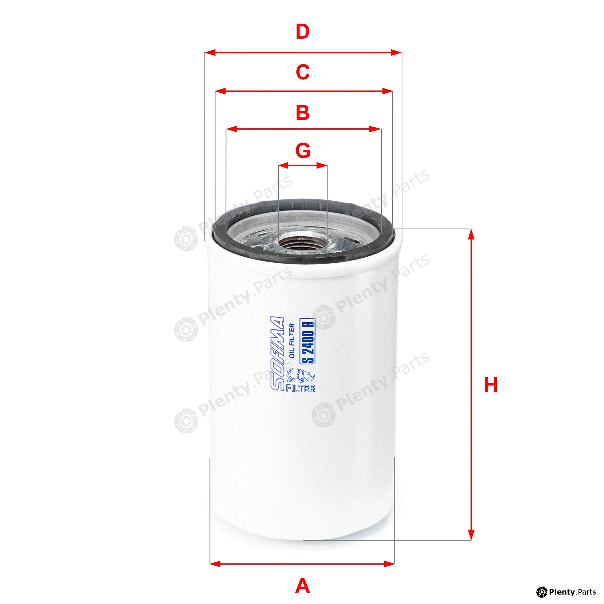 Sofima S2400R — Oil Filter