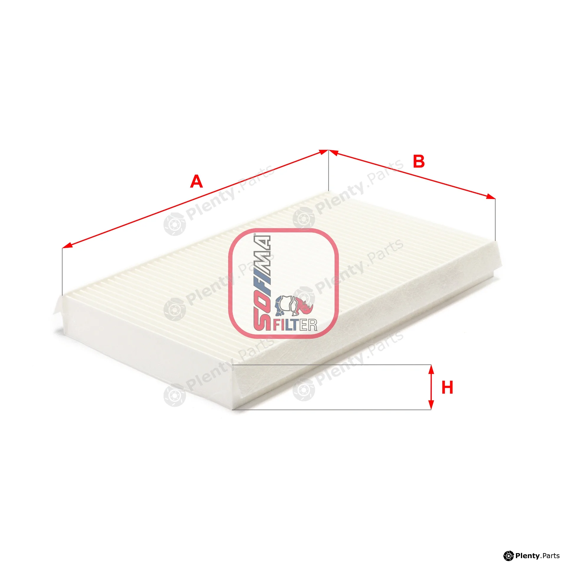 Sofima S3231C — Filter, cabin air