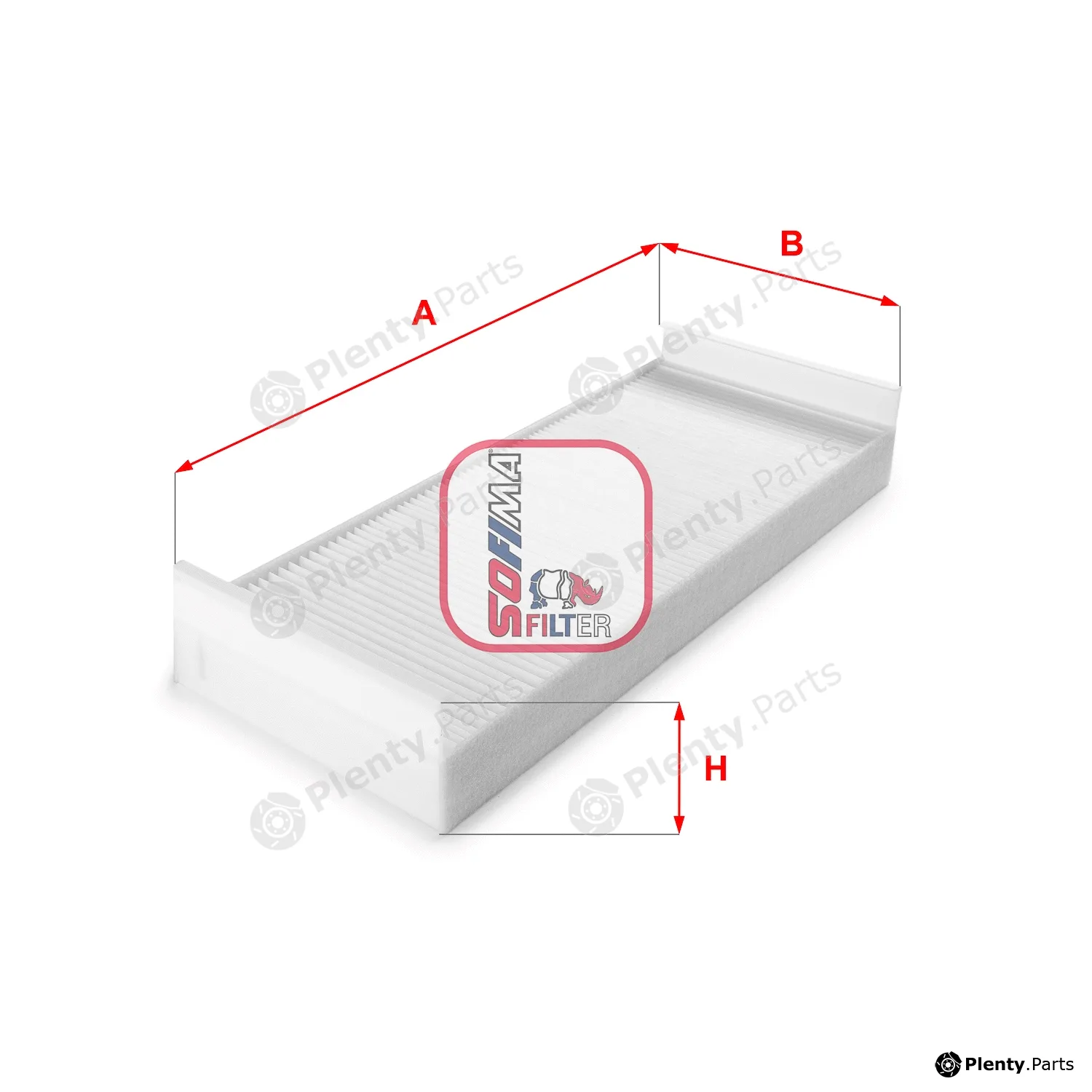 Sofima S3165C — Filter, cabin air