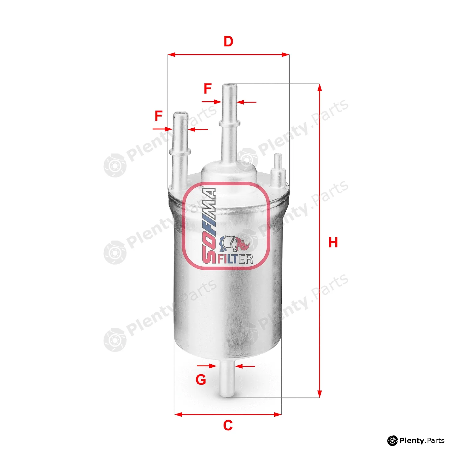 Sofima S1833B — Fuel Filter