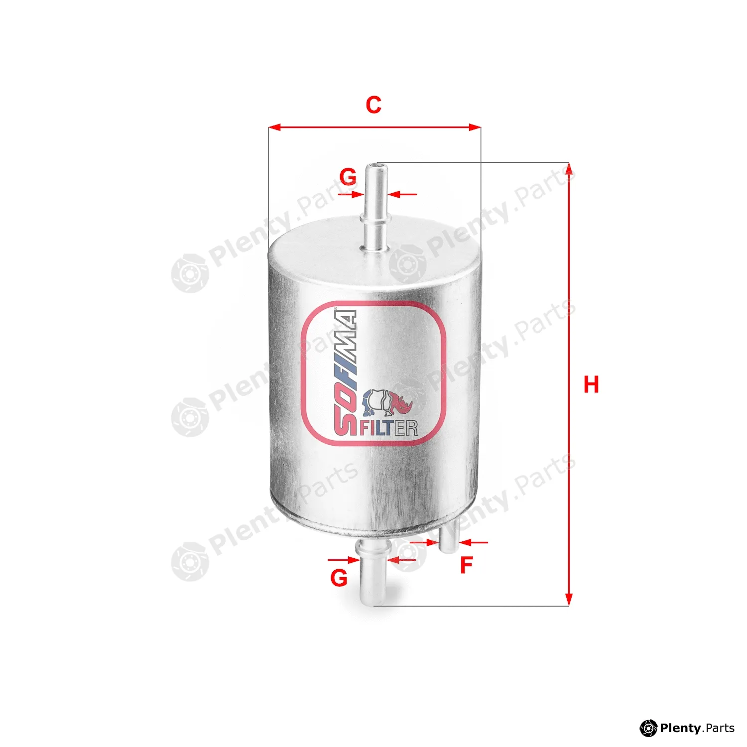 Sofima S1919B — Fuel Filter