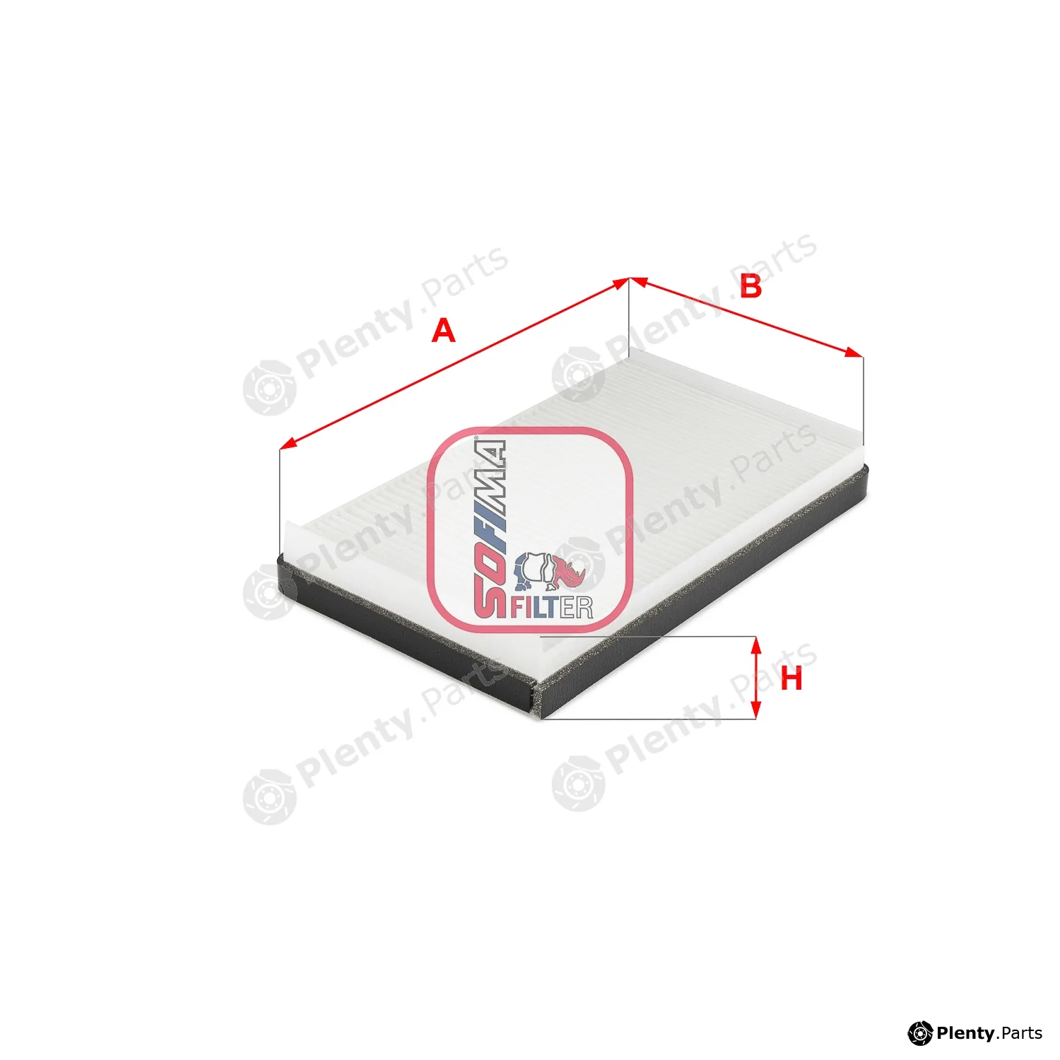 Sofima S3250C — Filter, cabin air
