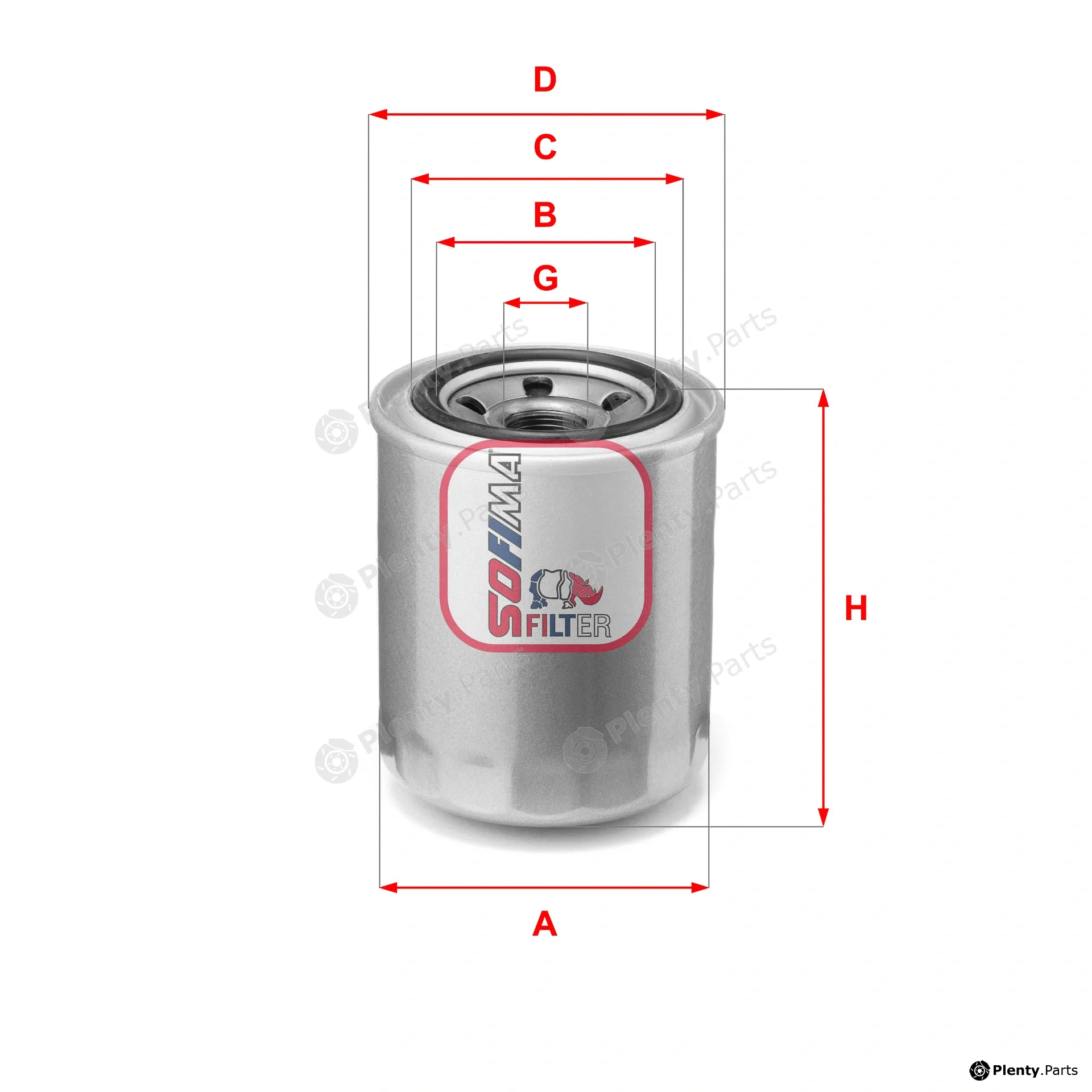 Sofima S4900R — Oil Filter