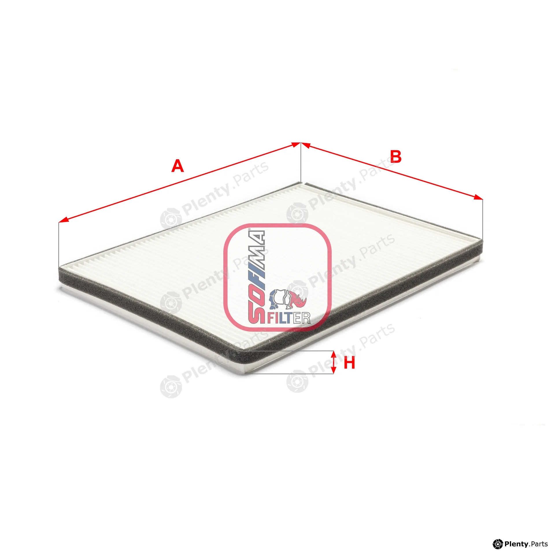 Sofima S3062C — Filter, cabin air