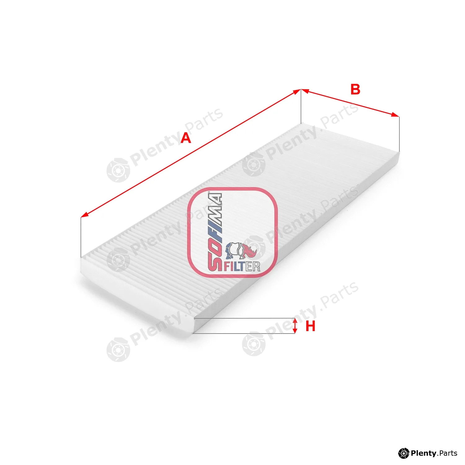 Sofima S3042C — Filter, cabin air