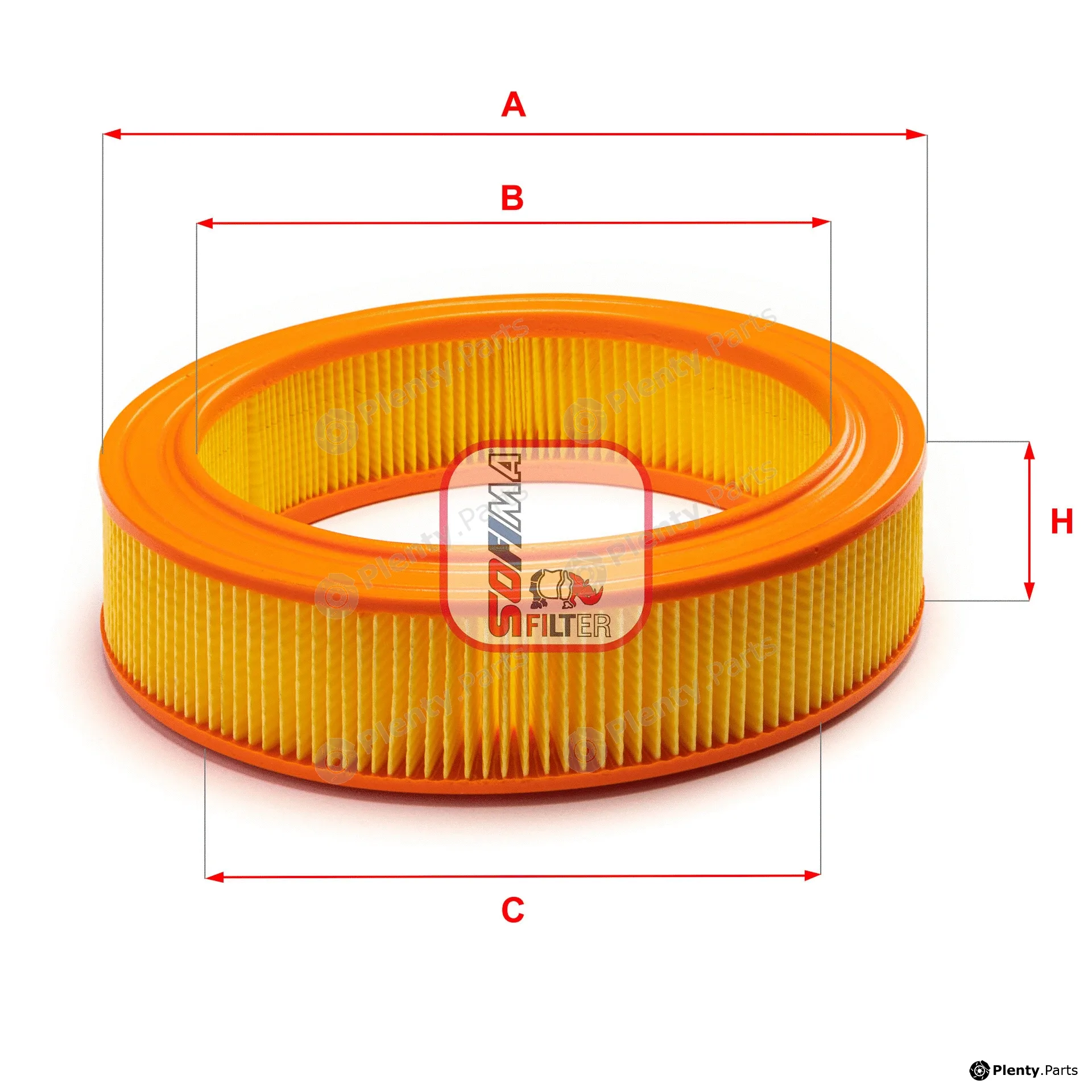 Sofima S2040A — Air Filter
