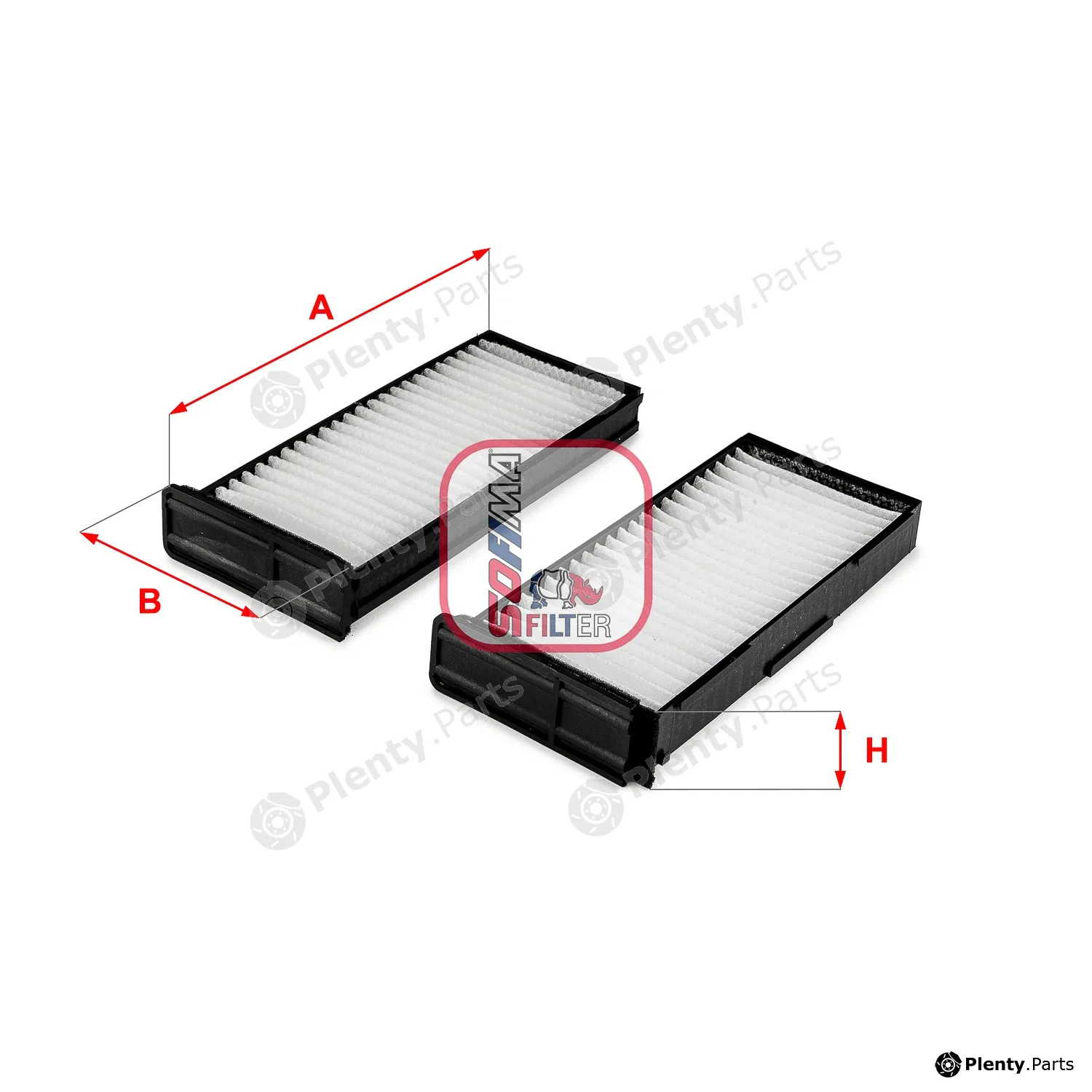 Sofima S3338C — Filter, cabin air