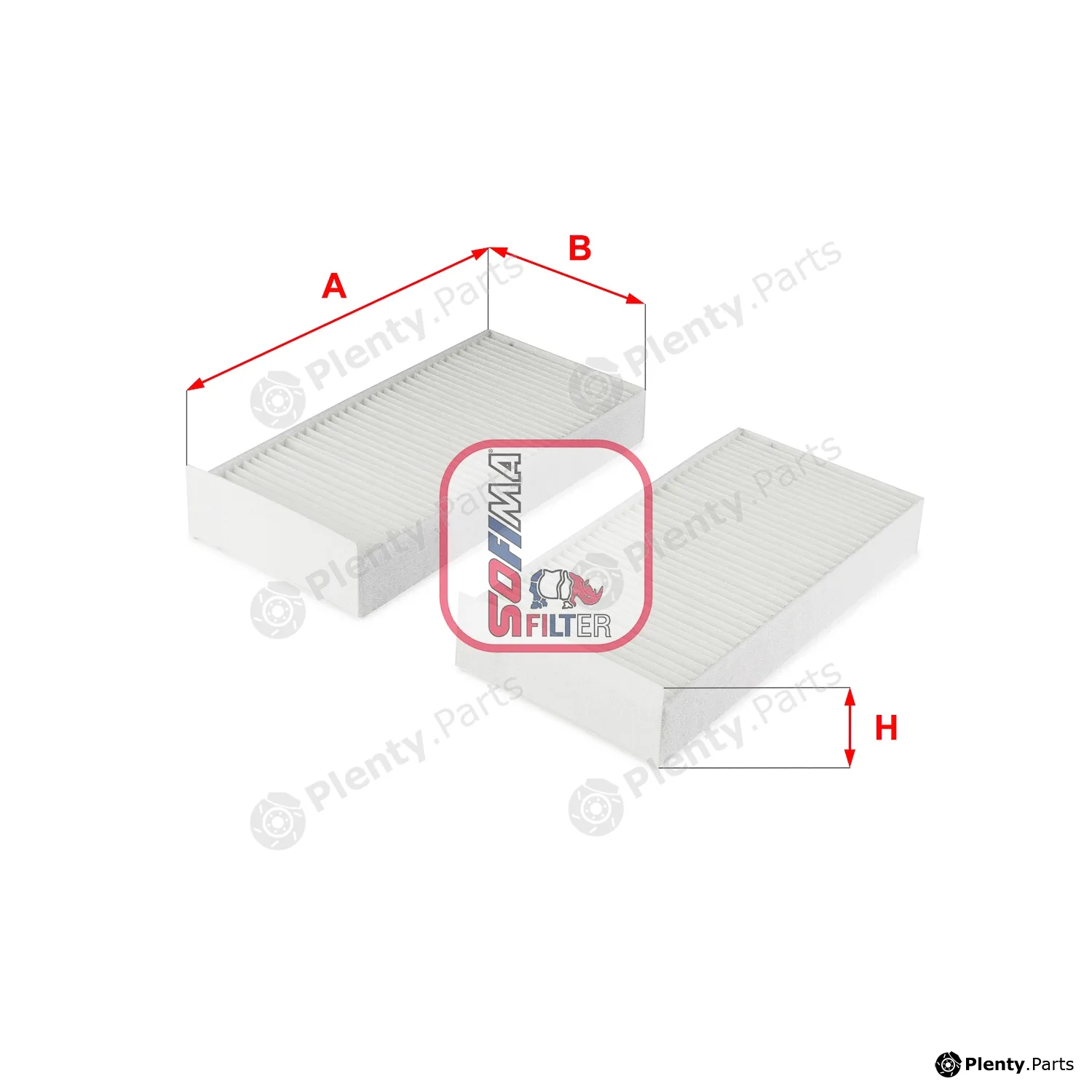 Sofima S3332C — Filter, cabin air