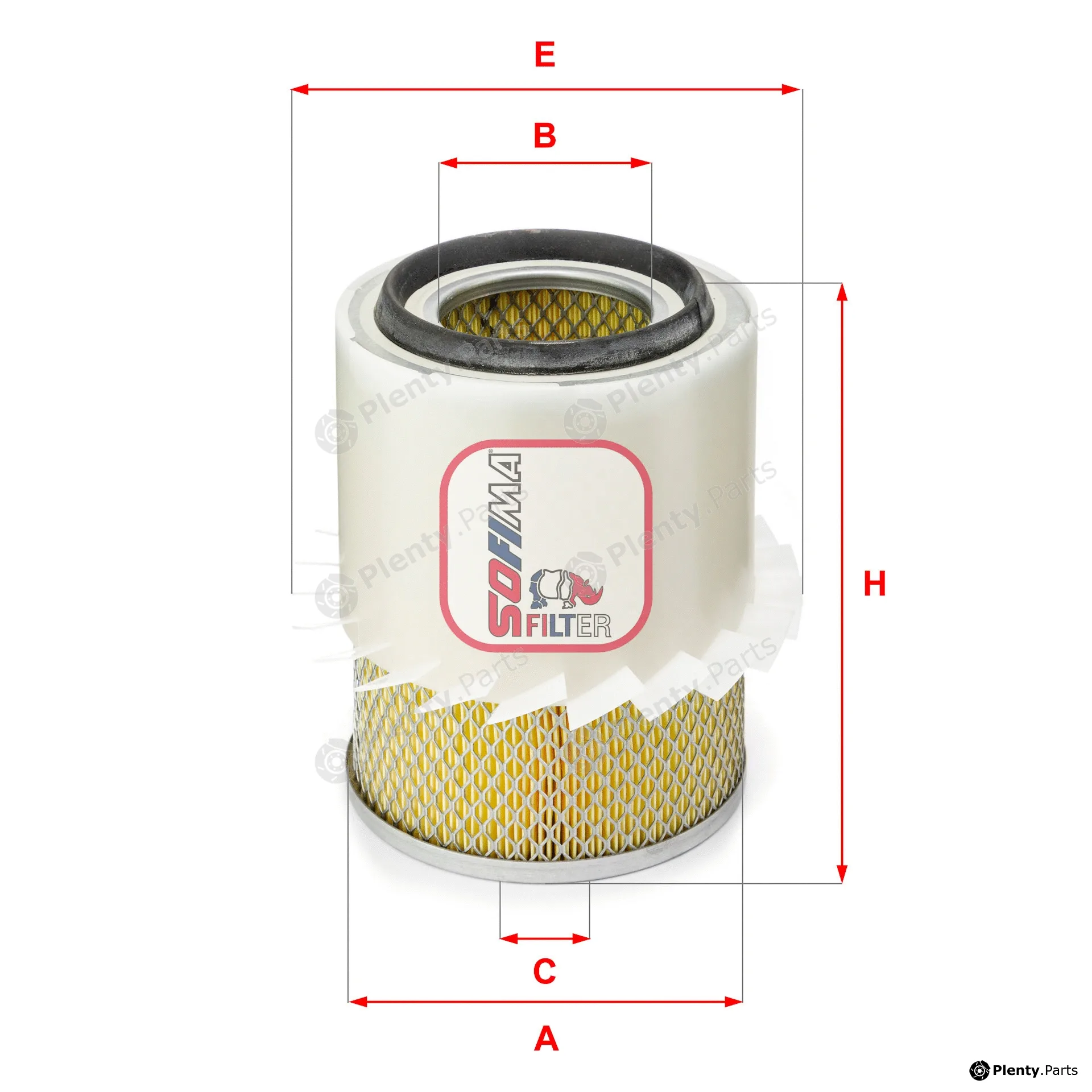 Sofima S7282A — Air Filter