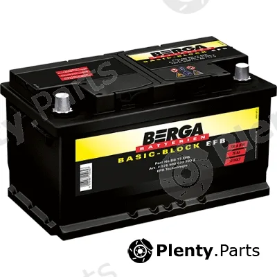 Berga 5755000737902 — Starter Battery Basic Block EFB