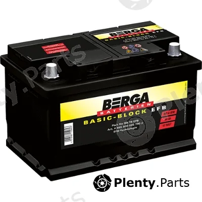 Berga 5655000657902 — Starter Battery Basic Block EFB