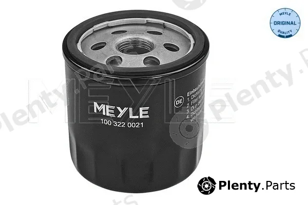 Meyle 1003220021 — Oil Filter MEYLE-ORIGINAL: True to OE.