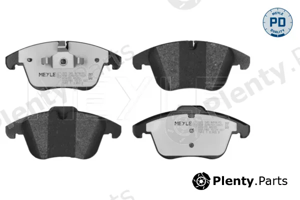 Meyle 0252408418/PD — Brake Pad Set, disc brake MEYLE-PD: Advanced performance and design.