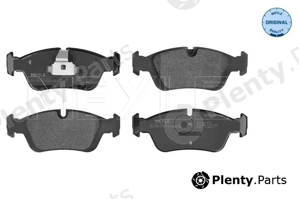 Meyle 0252328717 — Brake Pad Set, disc brake MEYLE-ORIGINAL: True to OE.
