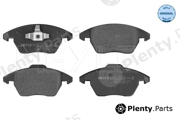 Meyle 0252358919 — Brake Pad Set, disc brake MEYLE-ORIGINAL: True to OE.