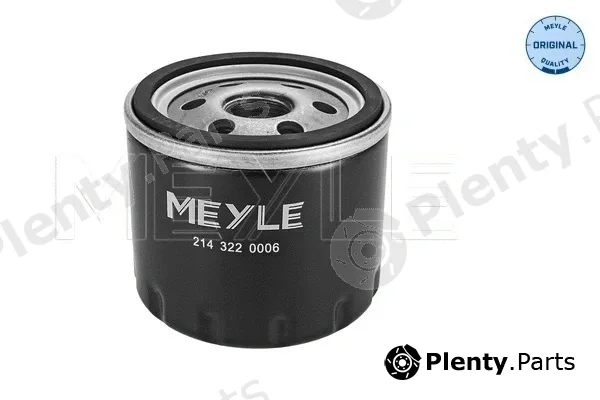 Meyle 2143220006 — Oil Filter MEYLE-ORIGINAL: True to OE.