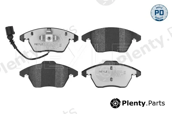 Meyle 0252358720/PD — Brake Pad Set, disc brake MEYLE-PD: Advanced performance and design.