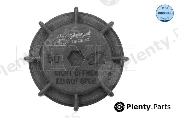 Meyle 0392380003 — Cap, coolant tank MEYLE-ORIGINAL: True to OE.