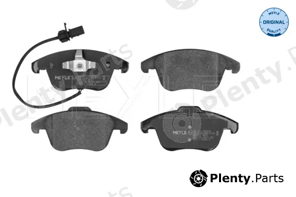 Meyle 0252470520/W — Brake Pad Set, disc brake MEYLE-ORIGINAL: True to OE.