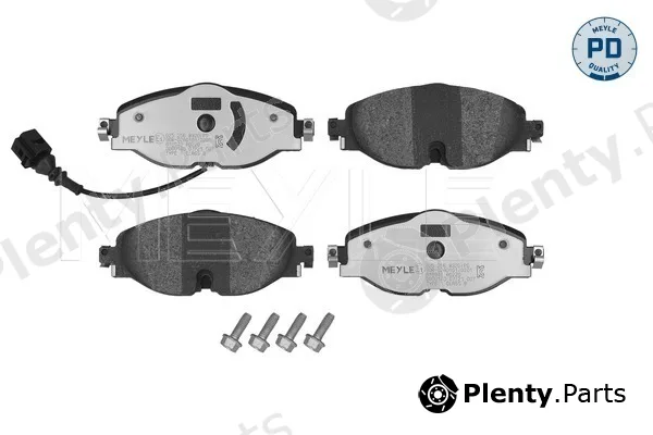 Meyle 0252568320/PD — Brake Pad Set, disc brake MEYLE-PD: Advanced performance and design.