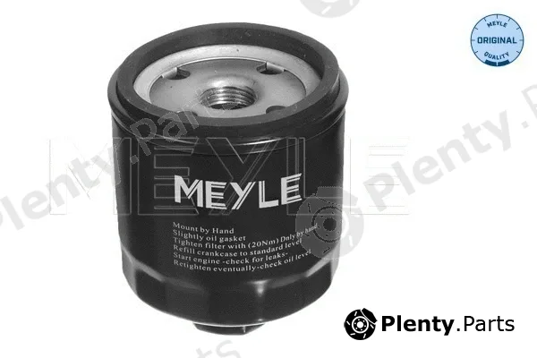 Meyle 1001150004 — Oil Filter MEYLE-ORIGINAL: True to OE.