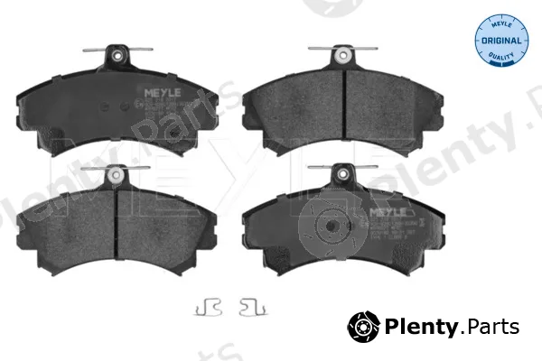 Meyle 0252192017 — Brake Pad Set, disc brake MEYLE-ORIGINAL: True to OE.