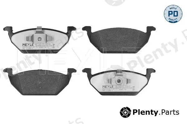 Meyle 0252313019/PD — Brake Pad Set, disc brake MEYLE-PD: Advanced performance and design.